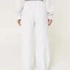 Dog Graphic Wide-Leg Sweatpants