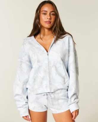 Easiest Zip-Up Camo Hoodie