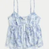 Easy Chiffon Babydoll Top