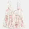 Easy Chiffon Babydoll Top