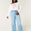 Easy Off-the-Shoulder Indiana University Graphic Sweatshirt