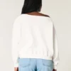 Easy Off-the-Shoulder Indiana University Graphic Sweatshirt