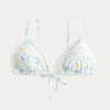 Embellished Triangle Bikini Top