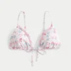 Embellished Triangle Bikini Top