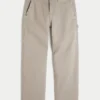 Embroidered Loose Painter Jeans