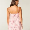 Embroidered Mini Dress