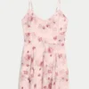 Embroidered Mini Dress