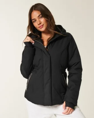 Faux Fur-Lined All-Weather Jacket