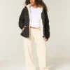 Faux Fur-Lined All-Weather Jacket