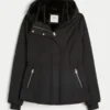 Faux Fur-Lined All-Weather Jacket