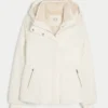 Faux Fur-Lined All-Weather Jacket