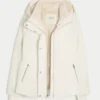 Faux Fur-Lined All-Weather Jacket