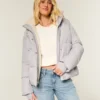 Faux Fur-Lined All-Weather Puffer Jacket