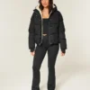 Faux Fur-Lined All-Weather Puffer Jacket