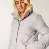 Faux Fur-Lined All-Weather Puffer Jacket
