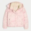 Faux Fur-Lined All-Weather Puffer Jacket