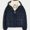 Faux Fur-Lined All-Weather Puffer Jacket