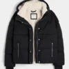 Faux Fur-Lined All-Weather Puffer Jacket
