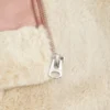 Faux Fur-Lined Faux Shearling Hoodie Jacket
