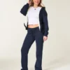 Faux Fur-Lined No-Close Fleece Cardigan Faux Fur-Lined No-Close Fleece Cardigan