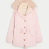 Faux Fur-Lined Parka Faux Fur-Lined Parka