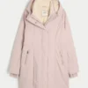 Faux Fur-Lined Parka Faux Fur-Lined Parka