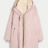 Faux Fur-Lined Parka Faux Fur-Lined Parka