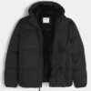 Faux Fur-Lined Puffer Jacket