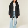 Faux Fur-Lined Puffer Parka