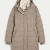 Faux Fur-Lined Puffer Parka