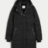 Faux Fur-Lined Puffer Parka