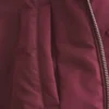 Faux Fur Trim Puffer Bomber Jacket