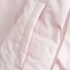 Faux Fur Trim Puffer Bomber Jacket