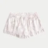 Flannel Ruffle Shorts