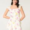 Flutter Sleeve Skort Dress Flutter Sleeve Skort Dress