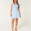 Flutter Sleeve Skort Dress Flutter Sleeve Skort Dress