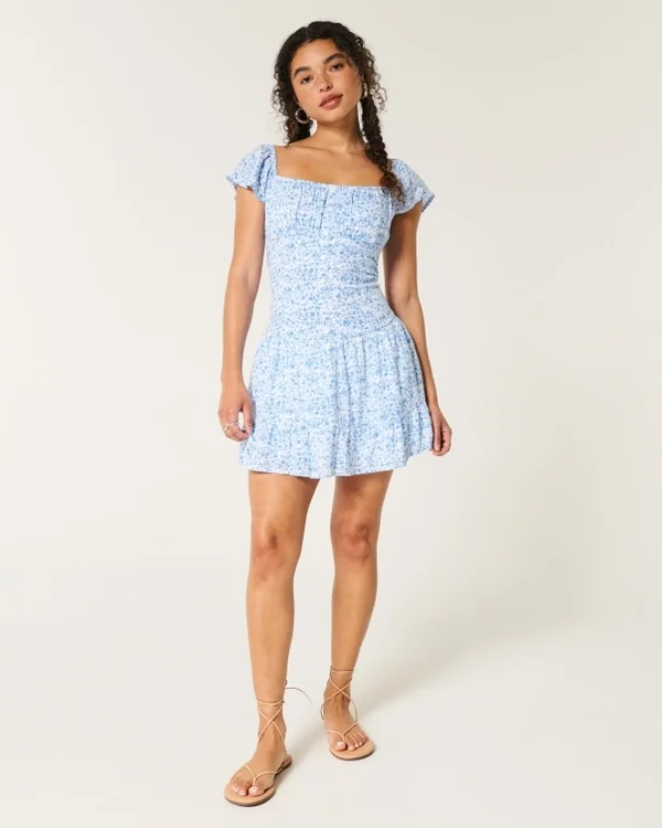 Flutter Sleeve Skort Dress Flutter Sleeve Skort Dress