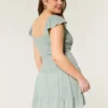Flutter Sleeve Skort Dress Flutter Sleeve Skort Dress