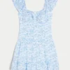 Flutter Sleeve Skort Dress Flutter Sleeve Skort Dress