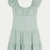 Flutter Sleeve Skort Dress Flutter Sleeve Skort Dress