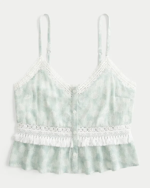 Fringe Crop Mini Tank Fringe Crop Mini Tank