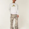 Garfield Graphic Crew Sweatshirt Garfield Graphic Crew Sweatshirt