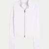 Gilly Hicks Active Recharge Bow Double Zip Jacket