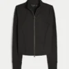 Gilly Hicks Active Recharge Bow Double Zip Jacket
