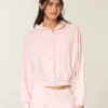 Gilly Hicks Active Recharge Easy Zip-Up Hoodie