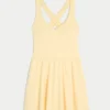 Gilly Hicks Active Recharge Wrap Halter Dress Gilly Hicks Active Recharge Wrap Halter Dress
