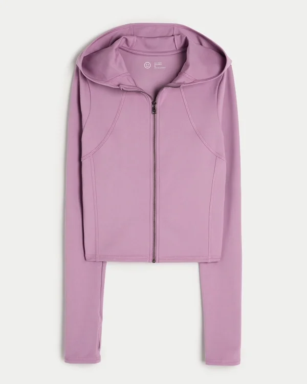 Gilly Hicks Active Recharge Zip-Up Hoodie Gilly Hicks Active Recharge Zip-Up Hoodie