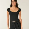 Gilly Hicks Active Tie-Back Ballet Top Gilly Hicks Active Tie-Back Ballet Top