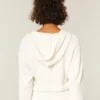 Gilly Hicks Always Cozy Waffle Zip-Up Hoodie