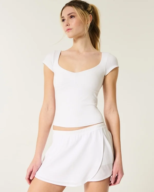 Gilly Hicks Mid-Rise Ballet Wrap Skortie Gilly Hicks Mid-Rise Ballet Wrap Skortie